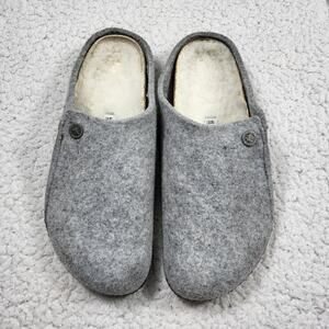 Birkenstock Zermatt Shearling Wool Felt grey size EU 40 US 9-9.5
